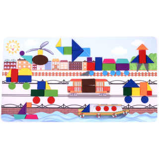 Коврик-мозаика "Большой город" (фетр)