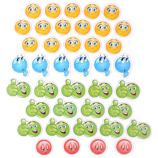 Набор магнитных смайликов для рефлексии*