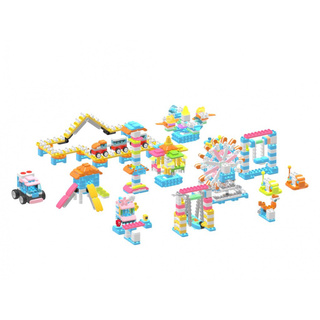 Комплект конструкторского уголка BOTZEES CONSTRUCTION CORNER PLAYSETS + схемы сборки