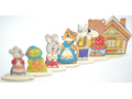 Набор деревянный "Персонажи сказки Теремок"