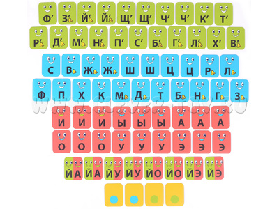 Набор магнитных карточек "Звукоград"