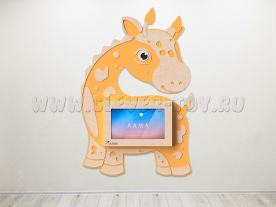 Декоративная сенсорная панель 32 "Жираф"