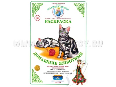 Раскраска Домашние животные