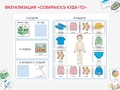 Карточки ПЭКС: визуализация "Собираюсь куда-то"